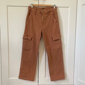 MOTHER Women's Brown Cargo Pants